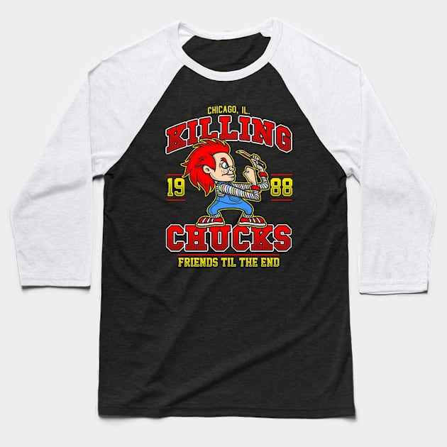 The Killing Chucks Baseball T-Shirt by Punksthetic